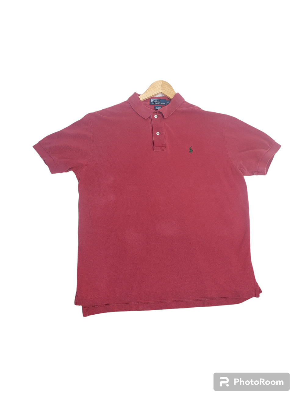 Ralph Lauren Red and Green Polo Size Large